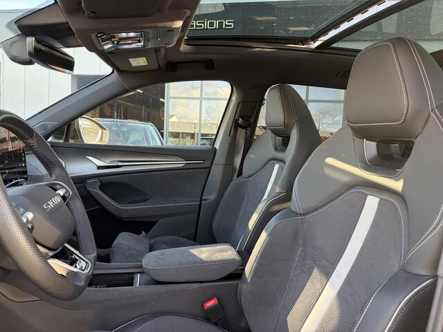 Skoda Kodiaq 1.5 TSi 204 Pk Automaat PHEV Sportline Business | Panoramadak | Trekhaak | Stoel Verwarming | Canton Audio | Carplay | Elektrische Achterklep | 20 Inch | 17.782 Km!