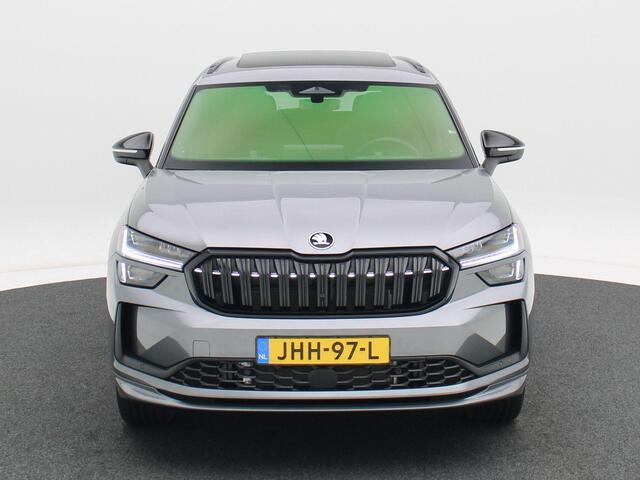 Skoda Kodiaq 1.5 TSi 204 Pk Automaat PHEV Sportline Business | Panoramadak | Elektrische Stoelen met Geheugen | Canton Audio | Trekhaak | CarPlay | LED | 20 Inch | 14 Km!!