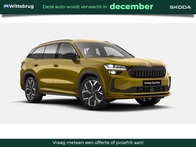 Skoda Kodiaq 1.5 TSI PHEV Sportline Business / Trekhaak / Panoramadak / Comfort Pakket / Light & View Pakket / 20" lichtmetalen velgen Rila aero / ¤3000 inruilpremie
