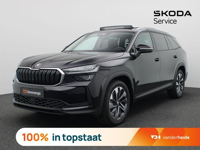 Skoda Kodiaq 1.5 TSI MHEV Business Edition 7p. 150PK DSG matrix led, trekhaak, adaptive cruise, side assist, schuif-kanteldak, stuur-stoelverwarming, achteruitrijcamera, alarm, keyless, 19" lichtmetaal