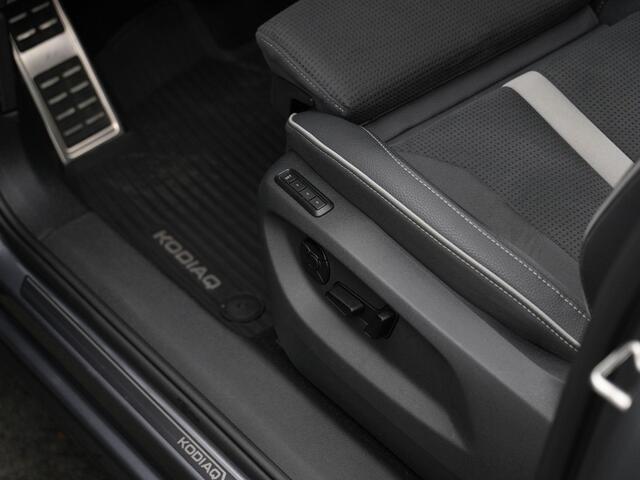 Skoda Kodiaq 1.5 TSI 150 pk DSG MHEV Sportline Business 7p | Panoramadak | Geheugenstoelen | Head-up display | Matrix LED | Rondomzicht camera | Canton | Stuur-/achterbankverwarming