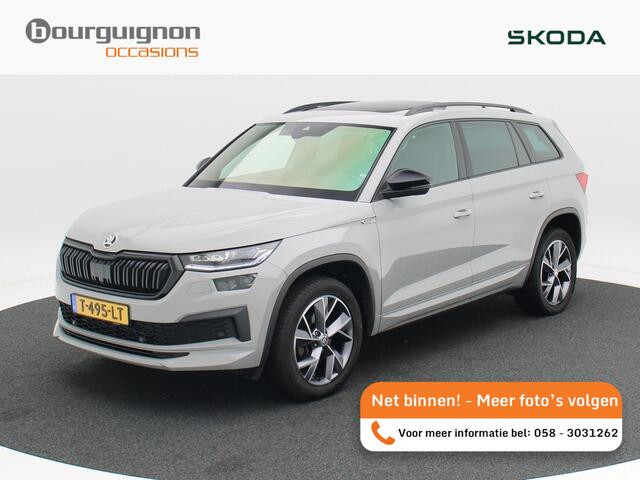Skoda Kodiaq 1.5 TSi 150 Pk Automaat Sportline Business 7 Pers | Adaptive Cruise | Panoramadak | Navigatie | Climate Control | Stoelverwarming | Trekhaak | 86.216 Km!!