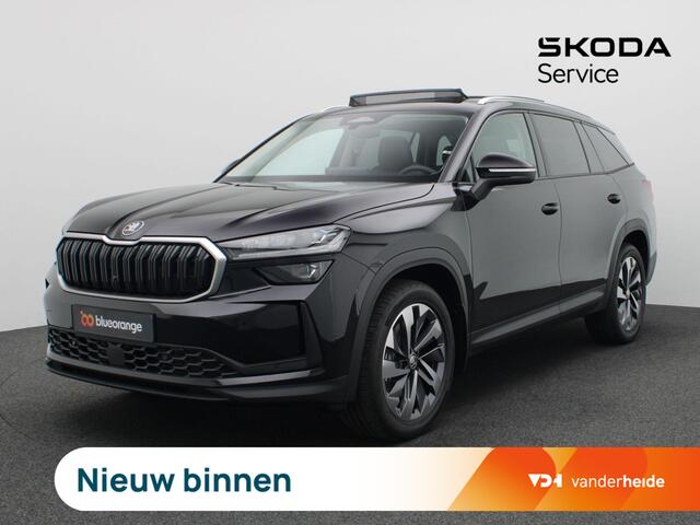 Skoda Kodiaq 1.5 TSI MHEV Business Edition 7p. 150PK DSG matrix led, trekhaak, adaptive cruise, side assist, schuif-kanteldak, stuur-stoelverwarming, achteruitrijcamera, alarm, keyless, 19" lichtmetaal