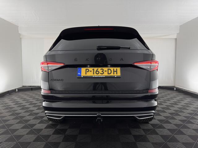 Skoda Kodiaq 1.5 TSI Sportline Business [ 7-Pers. ] (INCL.BTW) Aut. *LEATHER-MICROFIBRE | FULL-LED | ADAPTIVE-CRUISE | MEMORY-PACK | DIGI-COCKPIT | NAVI-FULLMAP | CAMERA | DAB+ | AMBIENT-LIGHT | KEYLESS | CARPLAY | 20''ALU | TOWBAR*