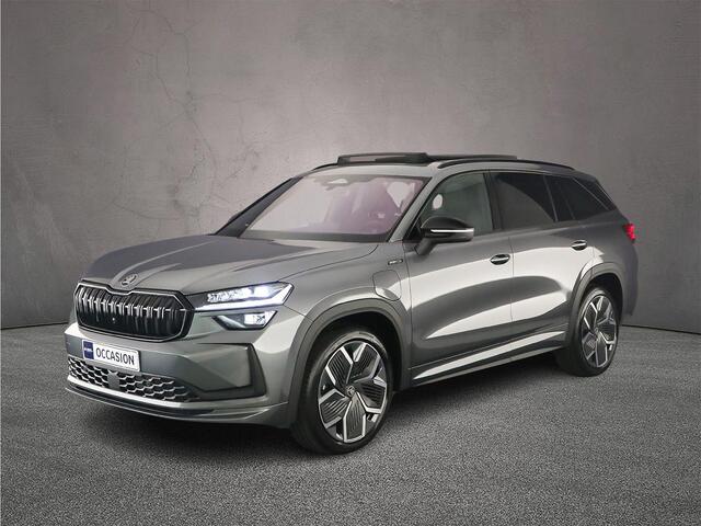Skoda Kodiaq Sportline Business 1.5 TSI PHEV 204pk DSG Automaat Trekhaak, Panoramadak, Verwarmde voorruit, CANTON audio, Adaptive cruiese control, Achteruitrijcamera