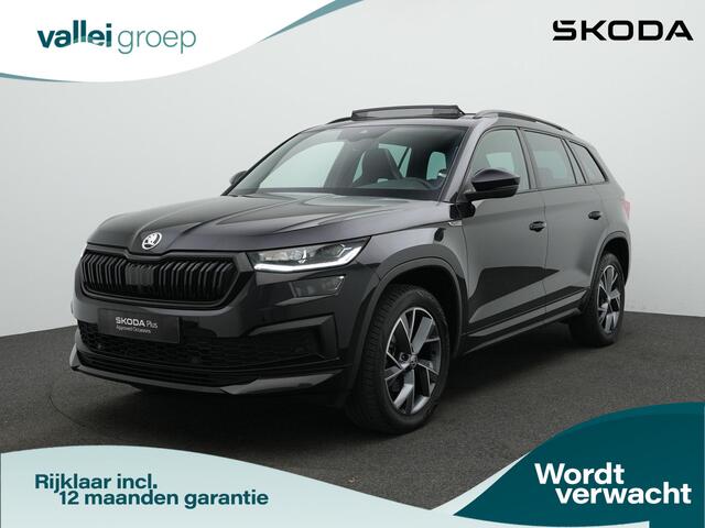Skoda Kodiaq 1.5 TSI 150 pk DSG Sportline Business | Panoramadak | Trekhaak | Navigatie Columbus | Geheugenstoel | Leder/alcantara | Matrix LED