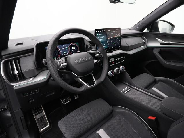 Skoda Kodiaq 1.5 TSI iV 204 pk DSG Sportline | Panoramadak | Geheugenstoelen | Adaptief onderstel | Head-up display | 360 camera | Canton | Matrix LED