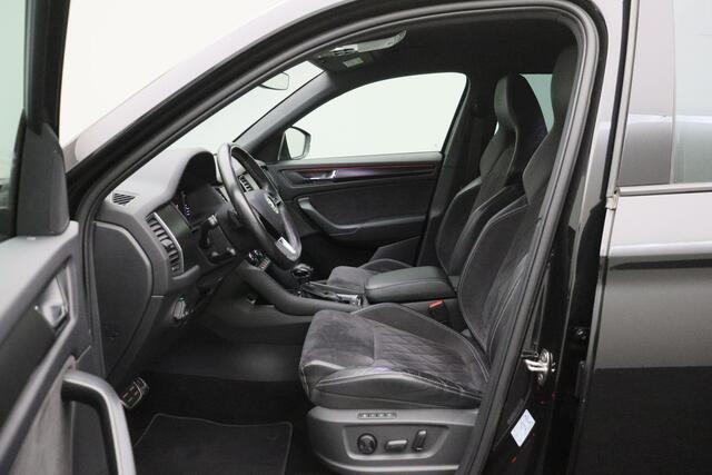 Skoda Kodiaq 1.5 TSI Business Edition Plus 2019 Carplay | Camera | Memory | Trekhaak | Navigatie | Alcantara leder | Climatecontrol | Adaptive cruise control | Stoelverwarming | Voorruitverwarming | Licht en regensensor |