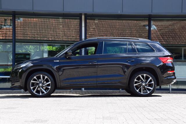 Skoda Kodiaq 1.5 TSI 150PK Sportline Business DSG Automaat | Org. NL | incl. BOVAG Garantie | Trekhaak | Virtual Cockpit | Stoelverwarming | Camera | 20'' Velgen | Adaptive Cruise Control | Elektrische Kofferklep |