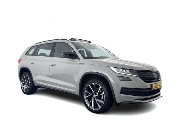 Skoda Kodiaq 1.5 TSI Sportline Business (INCL-BTW) Aut. *PANO | LEATHER-MICROFIBRE | FULL-LED | MEMORY-PACK | DIGI-COCKPIT | NAVI-FULLMAP | CAMERA | DAB+ | AMBIENT-LIGHT | KEYLESS | DAB+ | CARPLAY | PRIVACY-GLASS
