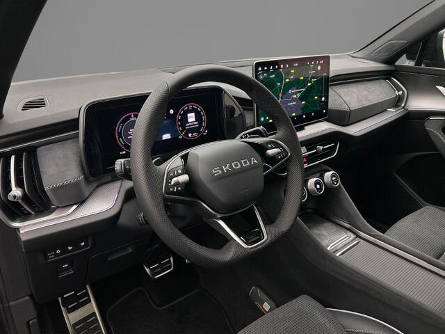 Skoda Kodiaq Sportline Business 1.5 TSI PHEV 204pk DSG Automaat Trekhaak, Panoramadak, Adaptive cruise control, LED matrix koplampen, Elektrische achterklep