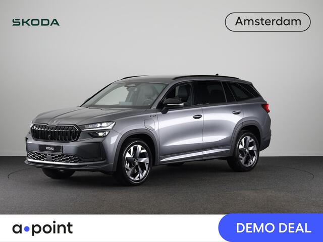 Skoda Kodiaq 1.5 TSI PHEV Sportline Business 204pk | Trekhaak | Panoramadak | Winter pakket | Blind Spot | Adaptive Cruise | Stoelverwarming | Camera | Light & View