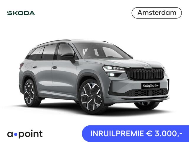 Skoda Kodiaq Sportline Business PHEV 1.5 TSI 204 pk 6 versn. DSG | Panoramadak | Wegklapbare trekhaak | 20 inch lichtmetalen velgen| Winter pakket | Verwarmbare vooruit