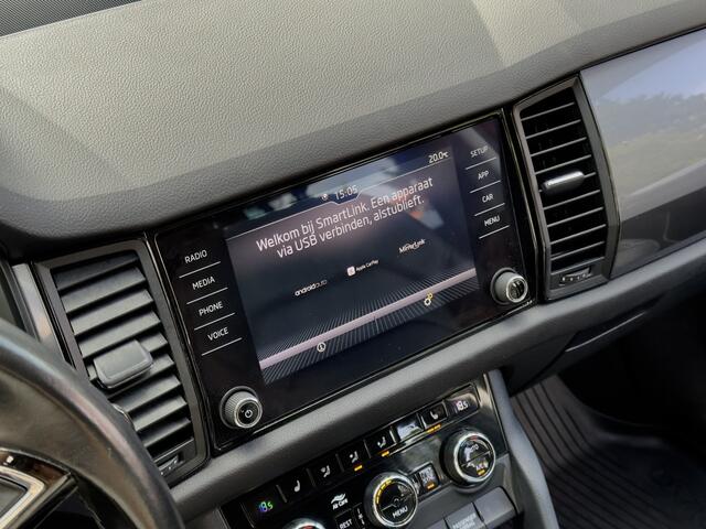 Skoda Kodiaq 1.4 TSI AUT6 7PERSOONS VOL-LEDER NAVI CAMERA APPLE-CARPLAY LED LMV PDC