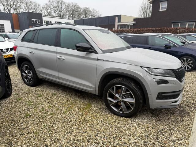 Skoda Kodiaq 1.5 TSI SportLine 7-pers,Pano,Leer/Alcant,LED,Memory,Trekhk,Stoelverw,BLIS,