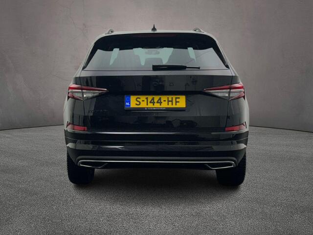 Skoda Kodiaq Sportline Business 7p. 1.5 TSI 150pk DSG Automaat Panoramadak, 3e zitrij, Cruise control, Navigatie, Elektrische achterklep, Achteruitrijcamera, LED matrix koplampen