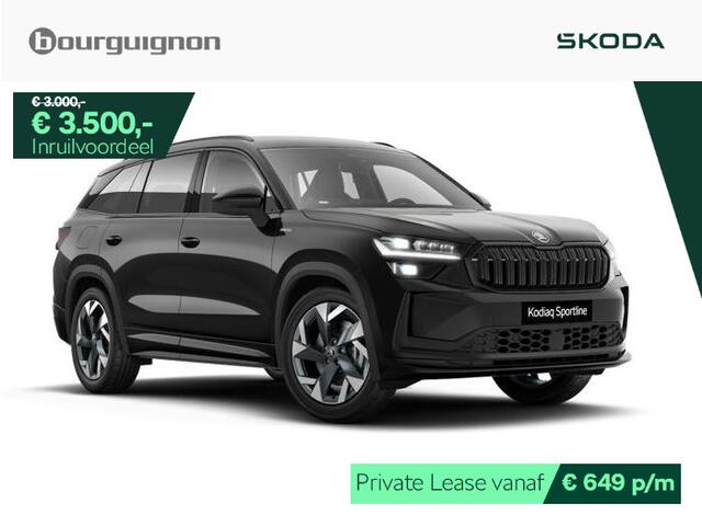Skoda Kodiaq Sportline Business 1.5 TSI PHEV 204 PK | Trekhaak | Canton audio | Adaptive cruise control | Stoelverwarming
