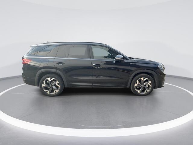 Skoda Kodiaq 1.5 TSI PHEV Sportline Business · Camera · Inklap. Trekhaak · Canton Audio · Matrix LED · Elek. Voorstoelen met geheugen · Side Assist · Keyless · Garantie t/m 15-05-2029 of 100.000