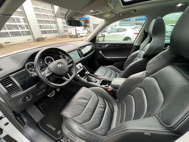 Skoda Kodiaq 1.4 TSI ACT Style Business | AUTOMAAT | 7 PERSOONS | TREKHAAK | VOORRUITVERWARMING | LEDER | CANTON SOUND SYSTEM | PANORAMADAK | ELEK. ACHTERKLEP |