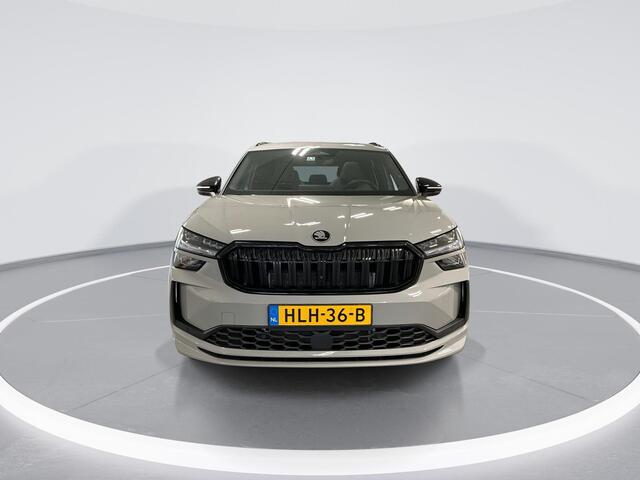 Skoda Kodiaq 1.5 TSI 204pk DSG PHEV Sportline Business · Panoramadak · Camera · Inklap. Trekhaak · Canton Audio · Elek. Verstelbare Stoelen + Geheugen · Side Assist · Keyless · Garantie t/m 13-05-2029 of 100.000km