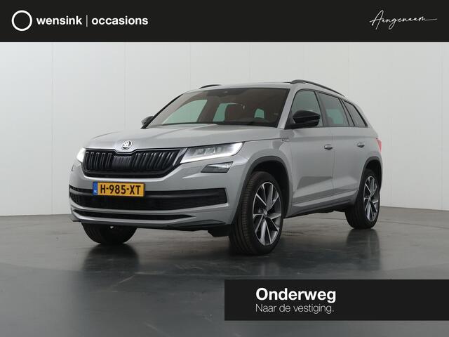 Skoda Kodiaq 1.5 TSI Sportline Business | Trekhaak | Panoramadak | Cruise Control Adaptief | Canton Sound | Parkeercamera | LED | Stoelverwarming voor & achter | Apple Carplay/Android Auto | Keyless Entry/Go |