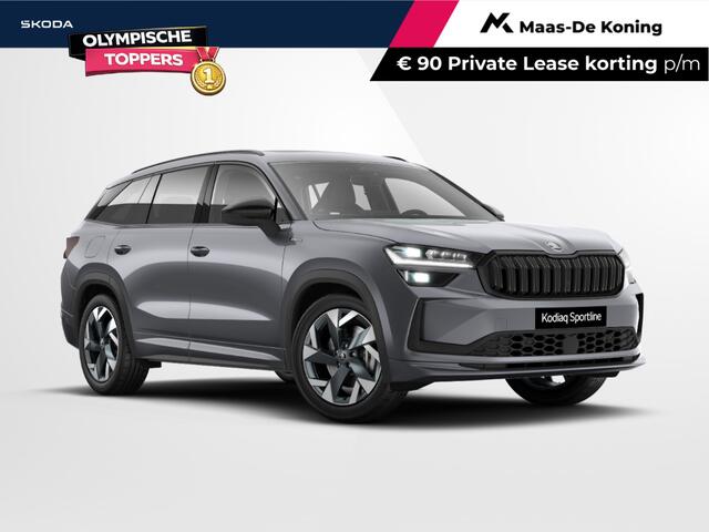 Skoda Kodiaq Sportline Business 1.5 TSI PHEV 150 kW / 204 PK SU V | Panoramadak | Trekhaak wegklapbaar | 4000,- Inruilvoordeel!!