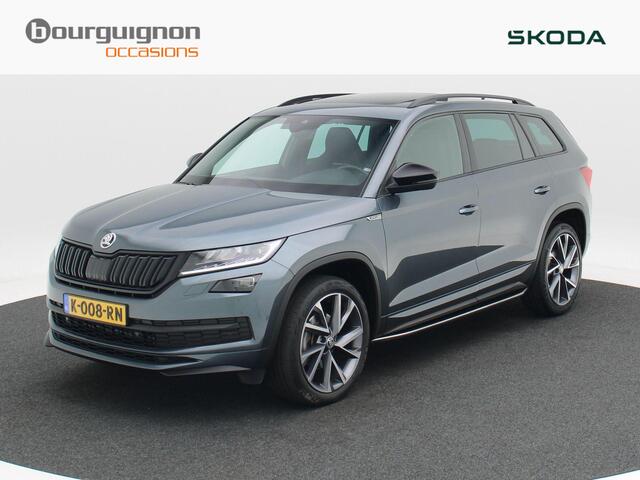 Skoda Kodiaq 1.5 TSi 150 Pk Sportline Business 7 Persoons | Trekhaak | Panoramadak | Elektrische Achterklep | CarPlay | Adaptive Cruise | Digital Cockpit | 117.561 Km!!