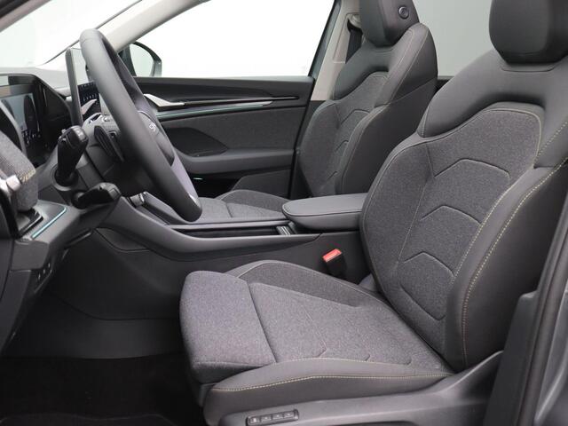 Skoda Kodiaq 1.5 TSI PHEV Business Edition Plus 204PK DSG Pano-Schuifdak, Trekhaak, 19" LM Velgen, Stoelverwarming voor + achter, Keyless, Virtual Pedal, Navi, Side Assist, Stuurwielverwarming, Memorystoel