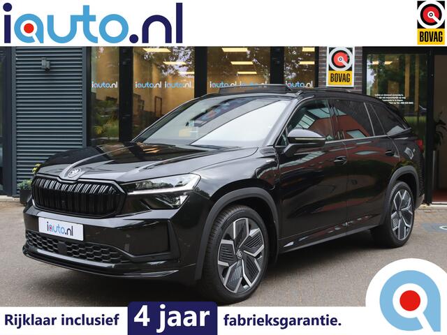 Skoda Kodiaq iV 1.5 TSI PHEV Sportline Pano/Matrix LED/ACC/Keyless/Camera/20"/Elek. stoel/Trekhaak wegkl.