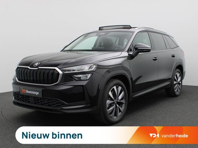 Skoda Kodiaq 1.5 TSI PHEV Business Edition Plus 204PK DSG Pano-Schuifdak, Trekhaak, 19" LM Velgen, Stoelverwarming, Memorystoel, Achteruitrijcamera, Keyless, Side Assist, Elektr. Achterklep