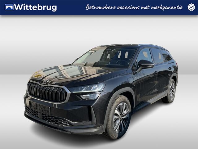 Skoda Kodiaq 1.5 TSI PHEV Selection / AUTOMAAT/ GARANTIE TM 11-2027/ CAMERA/ PARK. SENSOREN/ MEMORY SEATS/ DODE HOEK/ SMARTLINK/ STOEL-STUURVERWARM./ LED/ ELEK. ACHTERKLEP/ KEYLESS/ ADAPT. CRUISE/ NAVI/ CLIMA/ DAB