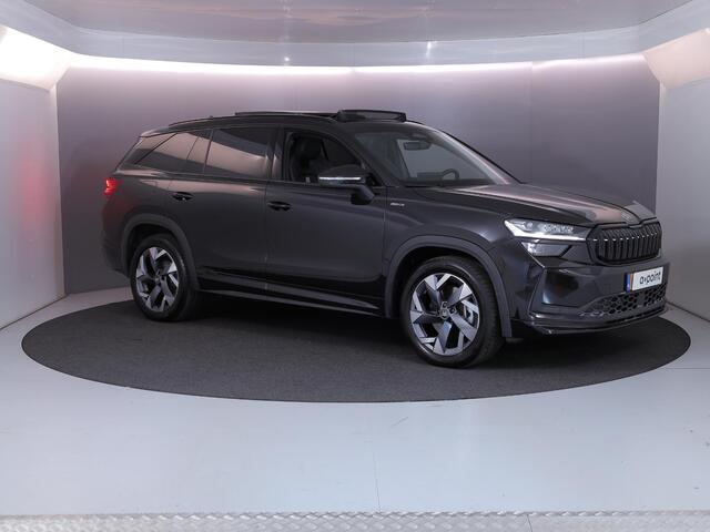 Skoda Kodiaq 1.5 TSI PHEV Sportline Business 204 pk Automaat (DSG) | Verlengde garantie | Navigatie | Trekhaak (wegklapbaar) | Achteruitrijverwarming | Stoelverwarming v/a |