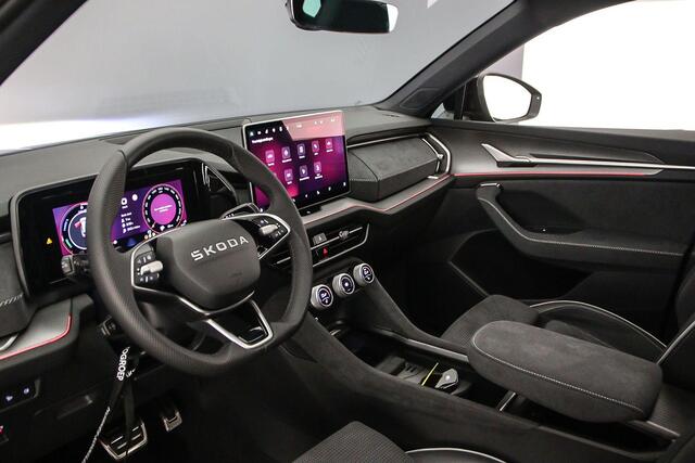 Skoda Kodiaq Sportline Business 1.5 TSI PHEV 204pk DSG Automaat Trekhaak, Panoramadak, Elektrische achterklep, LED matrix koplampen, Adaptive cruise control, Achteruitrijcamera
