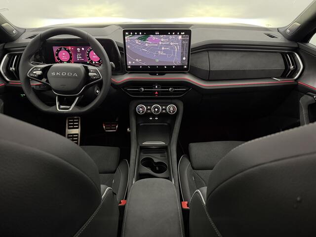 Skoda Kodiaq 1.5 TSI Sportline Business 7p Pano, 360 Camera, Navi, Half leder, Memory stoelen, Head-up display, Winterpakket, Elektrische achterklep, 2 jaar garantie