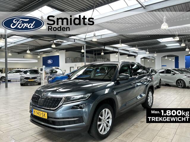 Skoda Kodiaq 1.5 TSI 150 pk Business Edition | Trekhaak | Camera | El. a. klep | Canton audio | Stoel- en stuurverw. | Dodehoek bew.