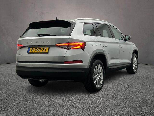 Skoda Kodiaq Business Edition Plus 1.5 TSI 150pk DSG Automaat Trekhaak, Lederen bekleding, Cruise control, Navigatie, 360 camera, Achteruitrijcamera, Verwarmde voorruit