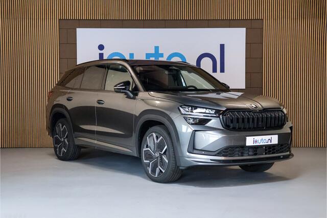 Skoda Kodiaq iV 1.5 TSI PHEV Sportline Pano/Matrix LED/ACC/Keyless/Camera/20"/Elek. stoel+mem/Trekhaak wegkl.