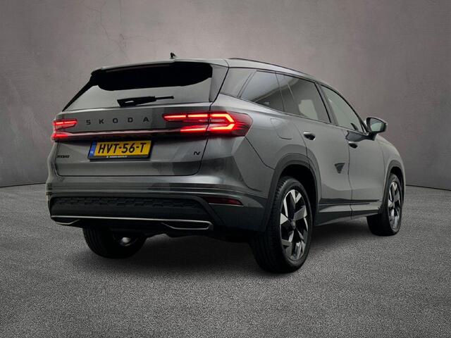 Skoda Kodiaq 1.5 TSI PHEV Sportline Business 204pk DSG Automaat Trekhaak, Adaptive cruise control, Achteruitrijcamera, LED matrix koplampen, Stoelverwarming, Achterbank verwarmd, Elektrische achterklep, App connect,