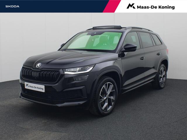 Skoda Kodiaq 1.5TSI/150PK DSG Sportline Business · Panoramadak · Alcantara/Leder · Camera +Parkeersensoren