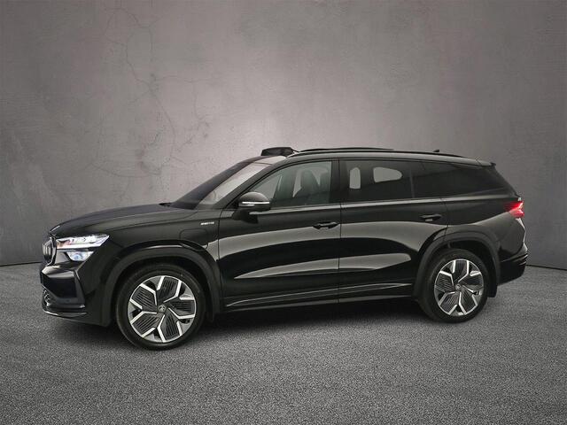 Skoda Kodiaq Sportline Business 1.5 TSI PHEV 204pk DSG Automaat Trekhaak, Panoramadak, Adaptive cruise control, Verwarmde voorruit, Achteruitrijcamera, LED matrix koplampen