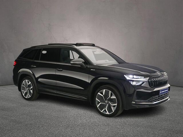Skoda Kodiaq Sportline Business 1.5 TSI PHEV 204pk DSG Automaat Trekhaak, Panoramadak, Adaptive cruise control, Verwarmde voorruit, Achteruitrijcamera, LED matrix koplampen