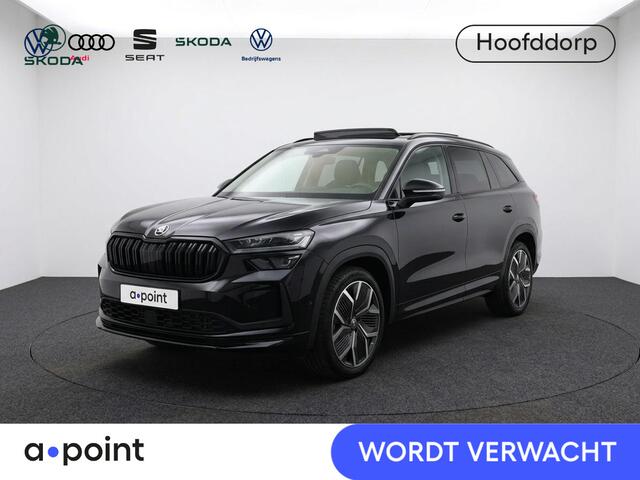 Skoda Kodiaq 1.5 TSI PHEV Sportline Business 204 pk PHEV | Panoramisch Schuif/kantel dak | 20'' inch velgen Rila | Wegklapbare trekhaak