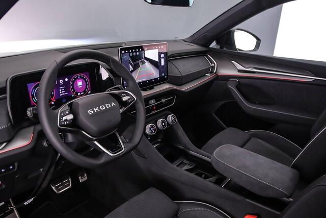 Skoda Kodiaq Sportline Business 1.5 TSI PHEV 204pk DSG Automaat Trekhaak, Panoramadak, Adaptive cruise control, Achteruitrijcamera, LED matrix koplampen