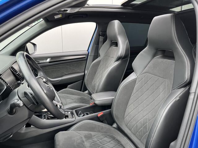 Skoda Kodiaq 1.5 TSI Sportline / AUTOMAAT/ PANO/ TREKHAAK/ MEMORY SEAT/ STOELVERWARM./ PARK.SENSOREN V+A/ CAMERA/ ELEK.ACHTERKLEP/ KEYLESS/ SMARTLINK/ CRUISE CONTROL/ RIJ-MODI/ DIGITAL DASH/ DAB/ NAVI/ CLIMA/ LED/ 20'' LMV