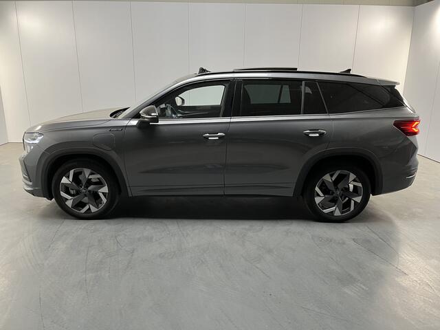 Skoda Kodiaq 1.5 TSI PHEV Sportline Business / AUTOMAAT/ GARANTIE TM 07-2029/ PANO/ TREKHAAK/ ACC/ STUUR+STOELVERWARM.V+A/ PARK.SENSOR.V+A/ CAMERA/ MEMORY SEAT/ DODEHOEK/ SMARTLINK/ ELEK.ACHTERKLEP/ NAVI/ DAB/ CLIMA/ 19'' LMV