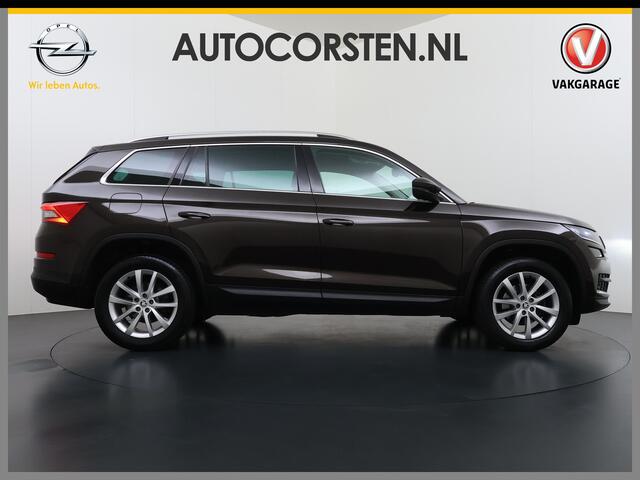 Skoda Kodiaq 1.5 TSI Automaat Style Business Navi 3-Zone Ecc Adap.Cruise 360°Camera Elek.Stoel+Memory Apple Carplay Android Auto Pdc Stoelverwarming Elek.Achterklep Led Lmv Isofix P-Assist Regen-Lichtsensor Dealeronderhouden 1e Eigenaar Origineel Nederlandse Auto