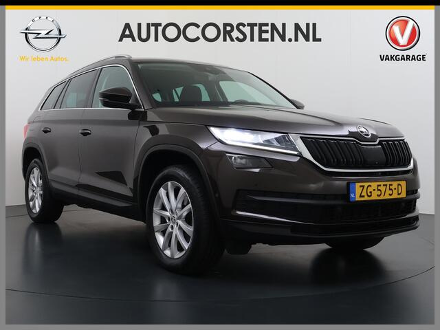 Skoda Kodiaq 1.5 TSI Automaat Style Business Navi 3-Zone Ecc Adap.Cruise 360°Camera Elek.Stoel+Memory Apple Carplay Android Auto Pdc Stoelverwarming Elek.Achterklep Led Lmv Isofix P-Assist Regen-Lichtsensor Dealeronderhouden 1e Eigenaar Origineel Nederlandse Auto