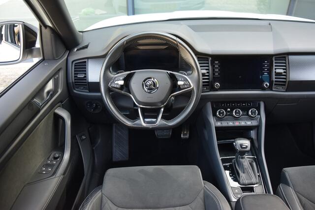 Skoda Kodiaq 1.5 TSI 150PK Sportline Business DSG Automaat | Org. NL | BOVAG Garantie | Trekhaak | Virtual Cockpit | Camera | 19'' Velgen | Canton Sound | Apple CarPlay& Android Auto | Elektrische Kofferklep |