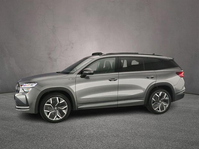 Skoda Kodiaq Sportline Business 7p. 1.5 eTSI 150pk DSG Automaat Trekhaak, 3e zitrij, Panoramadak, Adaptive cruise control, Navigatie, Achteruitrijcamera, LED matrix koplampen