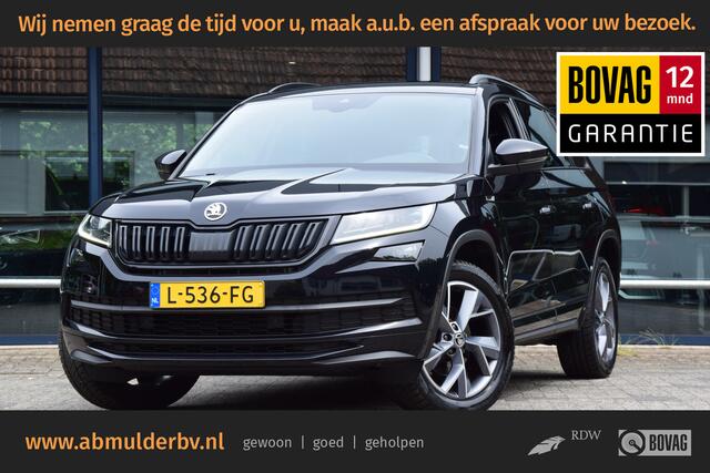 Skoda Kodiaq 1.5 TSI 150PK Sportline Business DSG Automaat | Org. NL | BOVAG Garantie | Trekhaak | El. Achterklep | Stoelverwarming | Virtual Dashboard | Apple Carplay/Android Auto | Adaptive Cruise Control |